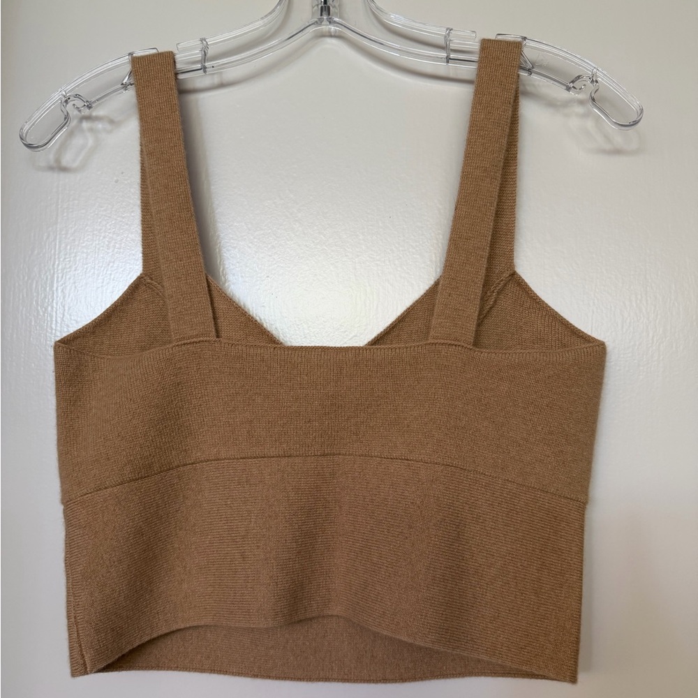VGUC Anthropologie Cashmere Cropped Sweater Size S - Picture 6 of 7